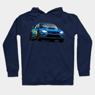 Subaru Impreza S12B WRC Hoodie